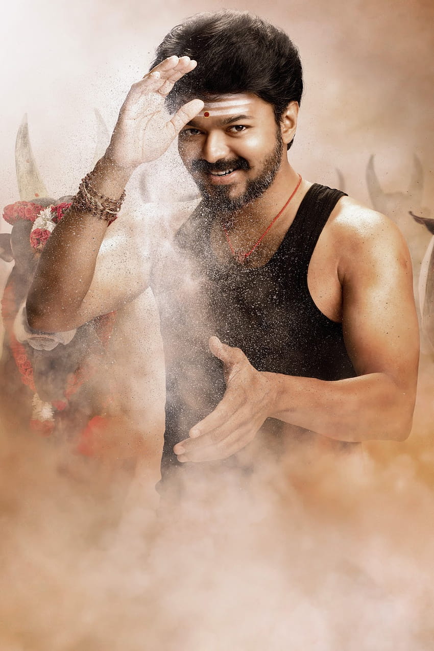 Thalapathi 64 First Look Poster, thalapathy 64 HD phone wallpaper
