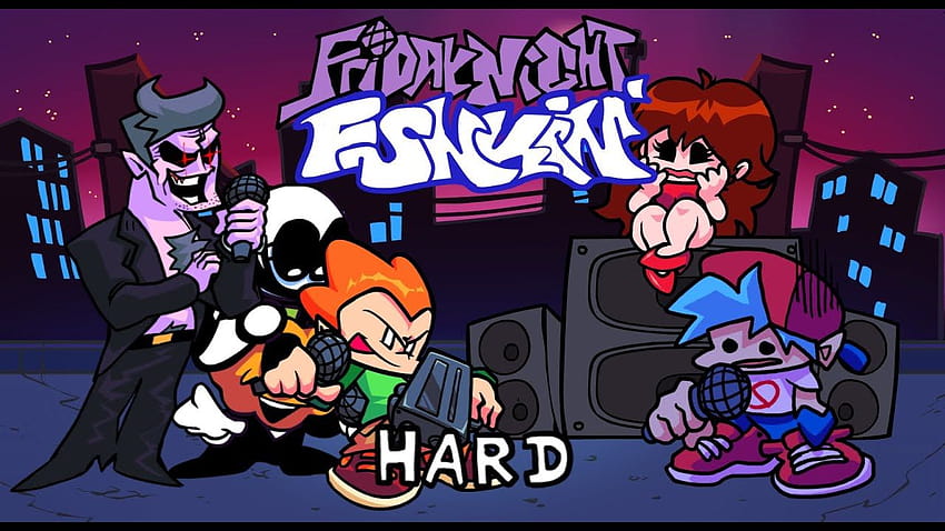Friday Night Funkin', friday night funkin logo HD wallpaper