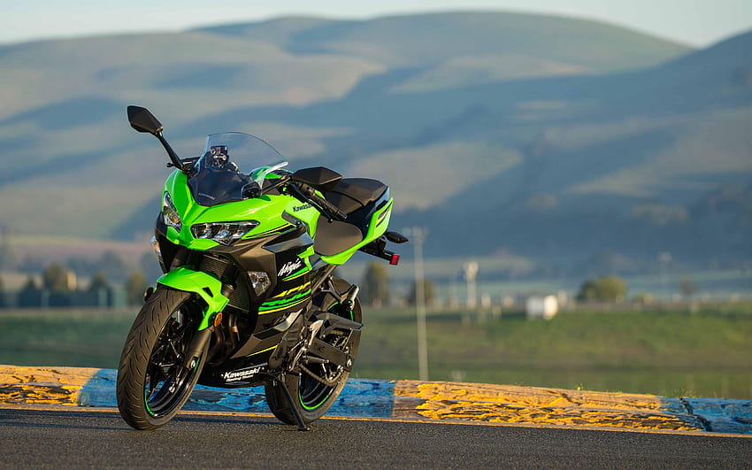 Kawasaki Ninja 400, супербайкове, 2018 мотоциклети HD тапет