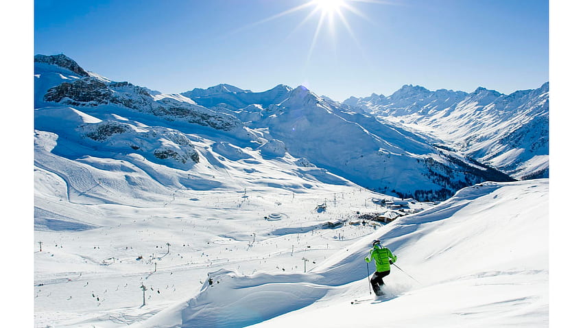Best 5 Skiing Slopes on Hip HD wallpaper
