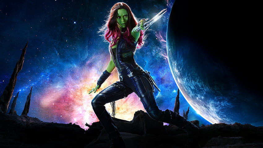 691565 Title Movie Guardians Of The Galaxy, gamora guardians of the galaxy HD wallpaper