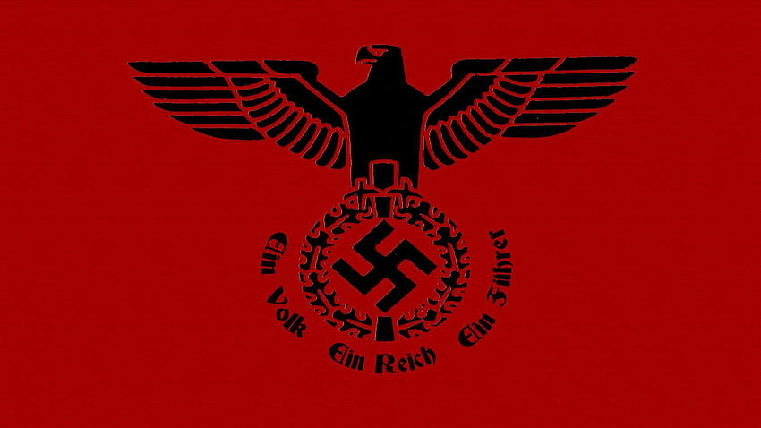 Nazi-Adler, Nazi-Flagge HD-Hintergrundbild