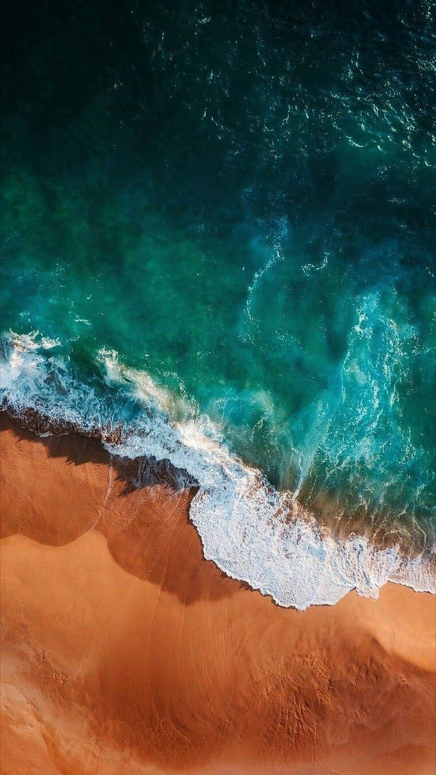 ocean waves, beach waves android HD phone wallpaper