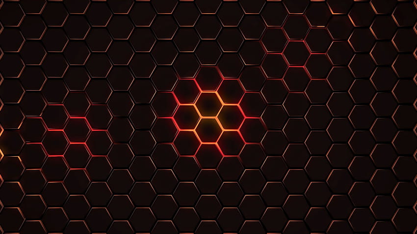 2560x1440 Hexagon Geometrie 1440P Auflösung HD-Hintergrundbild
