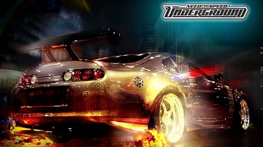 Need for Speed ​​Underground Toyota Supra Cars Spiele, Need for Speed ​​Underground 3 HD-Hintergrundbild