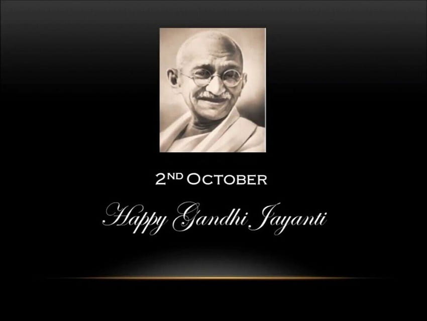 2nd October Gandhi Jayanti, happy gandhi jayanti HD wallpaper