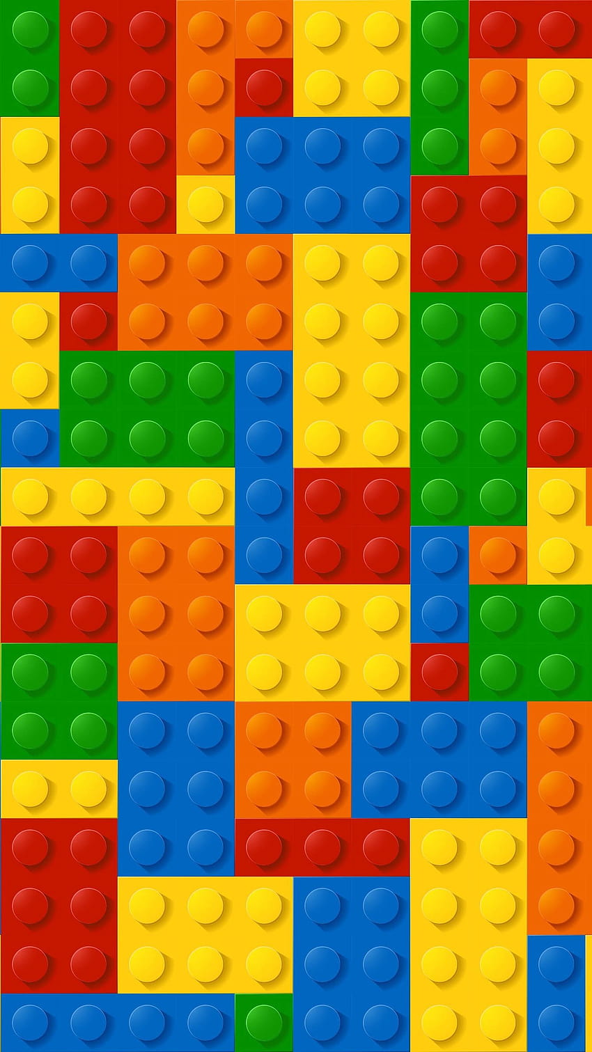 LEGO 블록, 레고 브릭 HD 전화 배경 화면