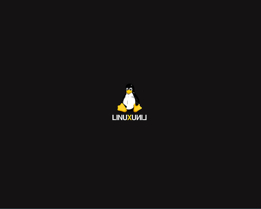 4 Tux-Pinguin, dunkler Linux-Pinguin HD-Hintergrundbild
