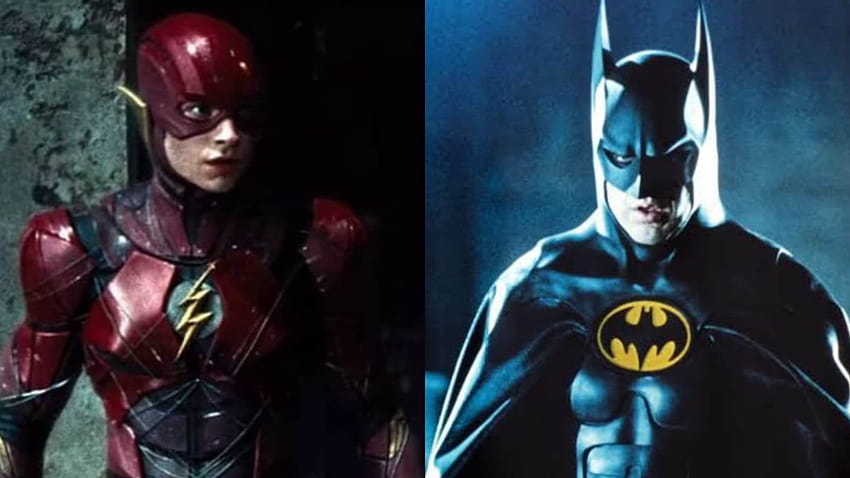 ตัวอย่าง The Flash เผยให้เห็น Batman ของ Michael Keaton ในยนตร์ Ezra Miller เป็นครั้งแรก วอลล์เปเปอร์ HD