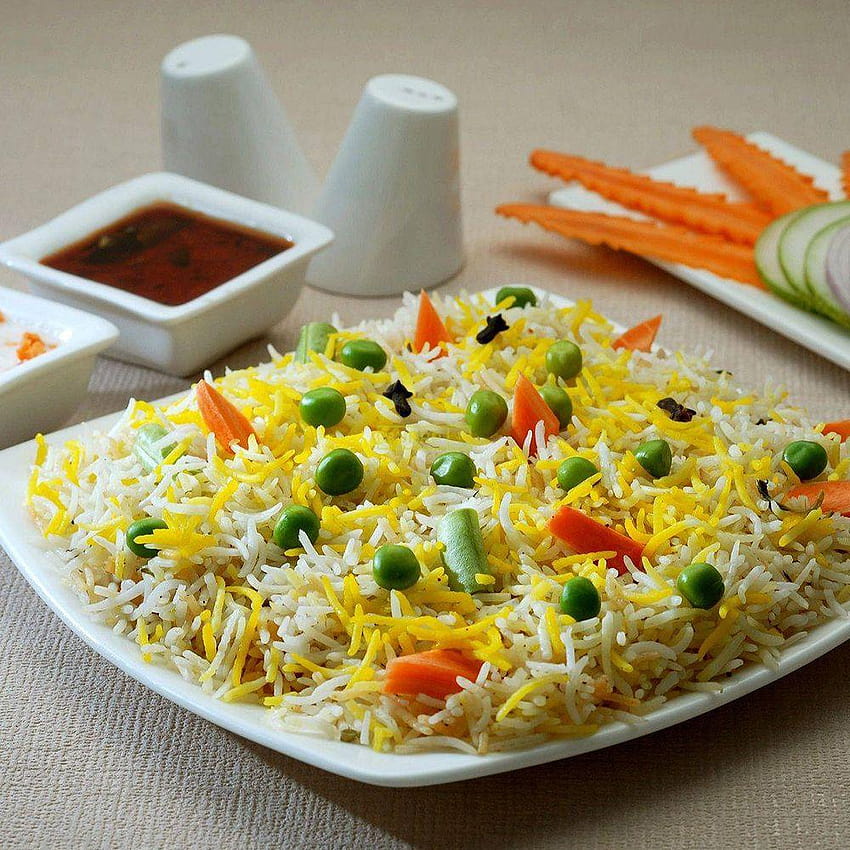 Makanan Vegetarian Terbaik, nasi goreng wallpaper ponsel HD