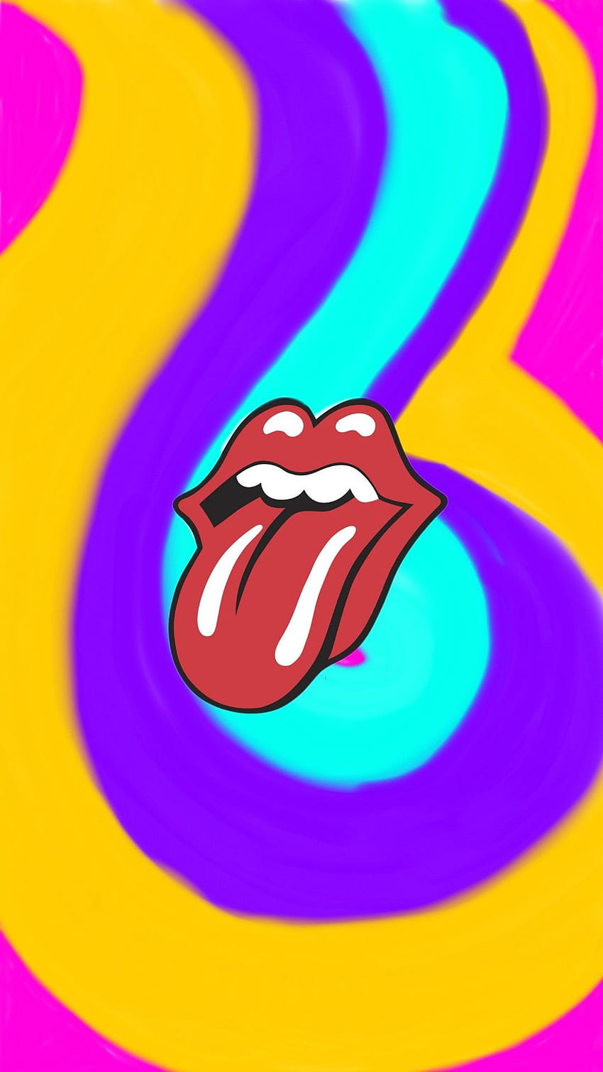 Logo der Rolling Stones HD-Handy-Hintergrundbild