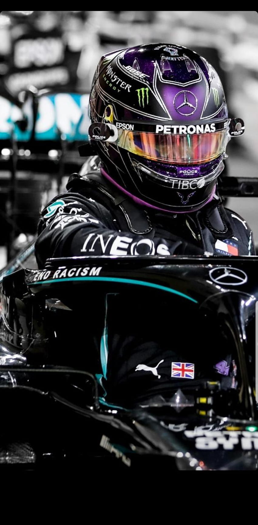 Lewis Hamilton von gozee2, Lewis Hamilton F1 HD-Handy-Hintergrundbild