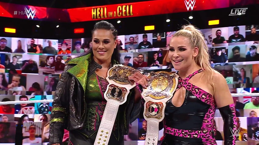 WWE Hell In A Cell: Natalya Vs. Манди Роуз, wwe tamina 2021 HD тапет