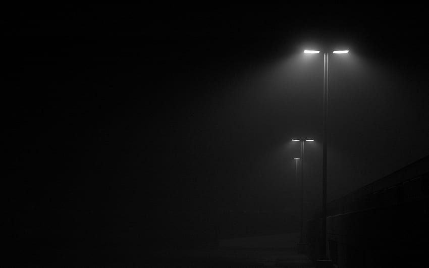 Lampioni, notte, , Pgj52i, lampione Sfondo HD