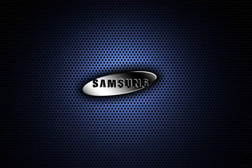 Logo Samsunga, logo telewizora Samsung LED Tapeta HD