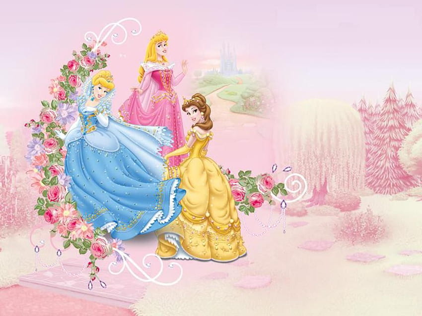 Disney Princess Belle 1694×1102, easter princesses HD wallpaper