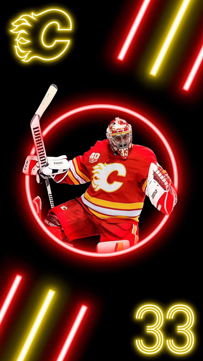 네온 스타일의 모바일 화염을 만들었습니다! 총 8명의 플레이어와 2개의 로고 . 댓글에서 그들 모두에 대한 링크: r/CalgaryFlames, calgary Flames 선수 HD 전화 배경 화면
