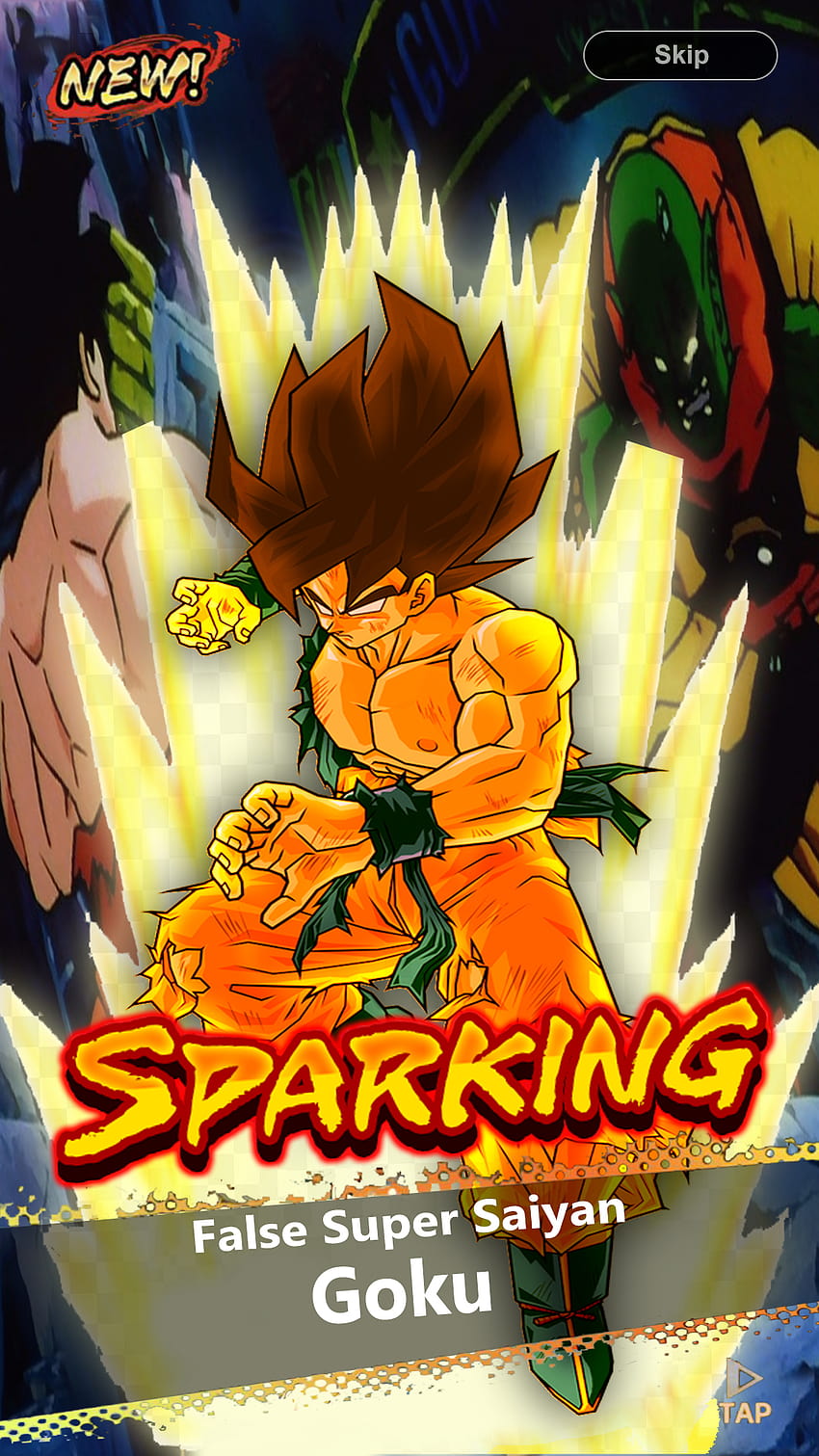 False Super Saiyan Goku concept : DragonballLegends, false ssj HD phone wallpaper