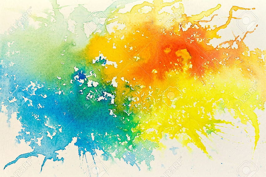 Abstract Watercolor Backgrounds, splash effect HD wallpaper