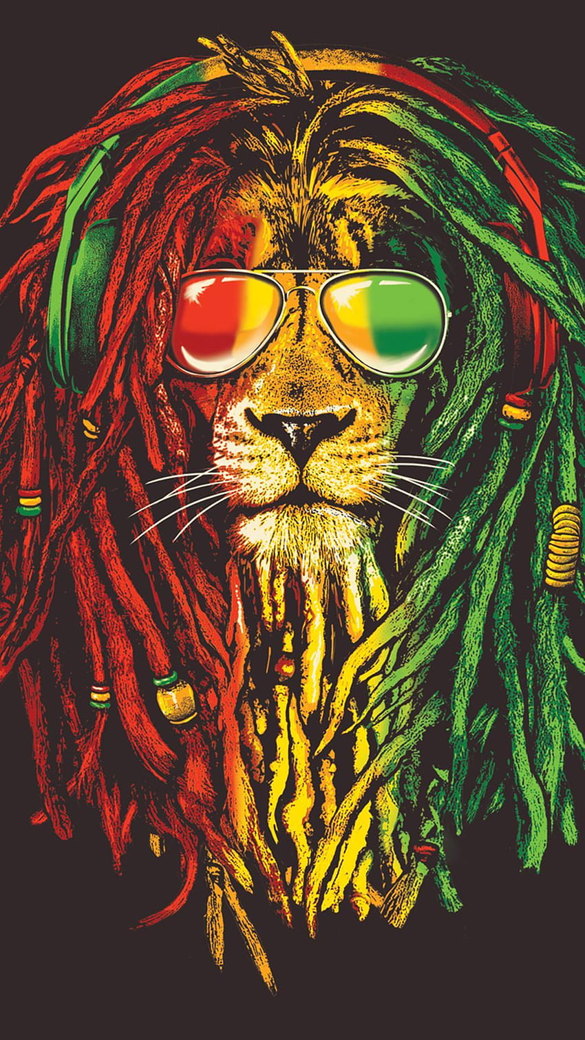 Rastafarian, rasta weed HD phone wallpaper