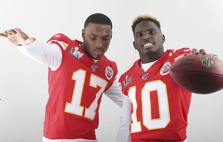 CHIEFS KINGDOM: Race between Tyreek Hill, Mecole Hardman proves who is fastest Chiefs player, tyreek hill and mecole hardman HD wallpaper