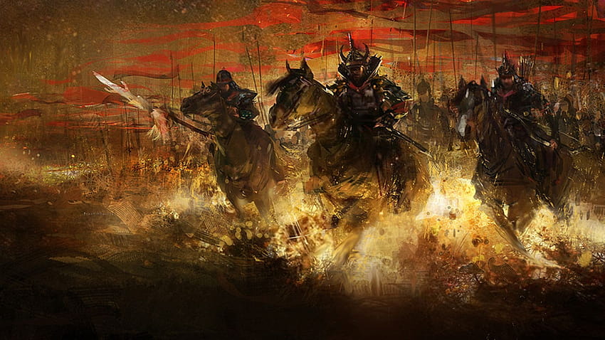 Samurai Battlefield, ancient battlefield HD wallpaper