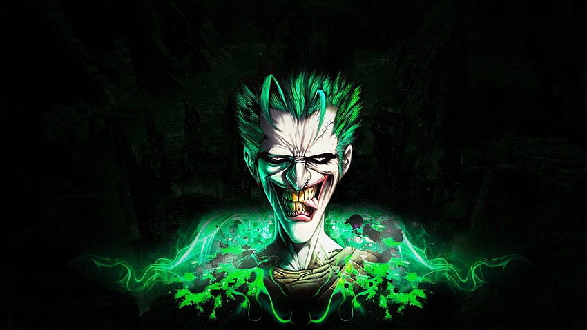 The Green Flash Joker, jester HD wallpaper