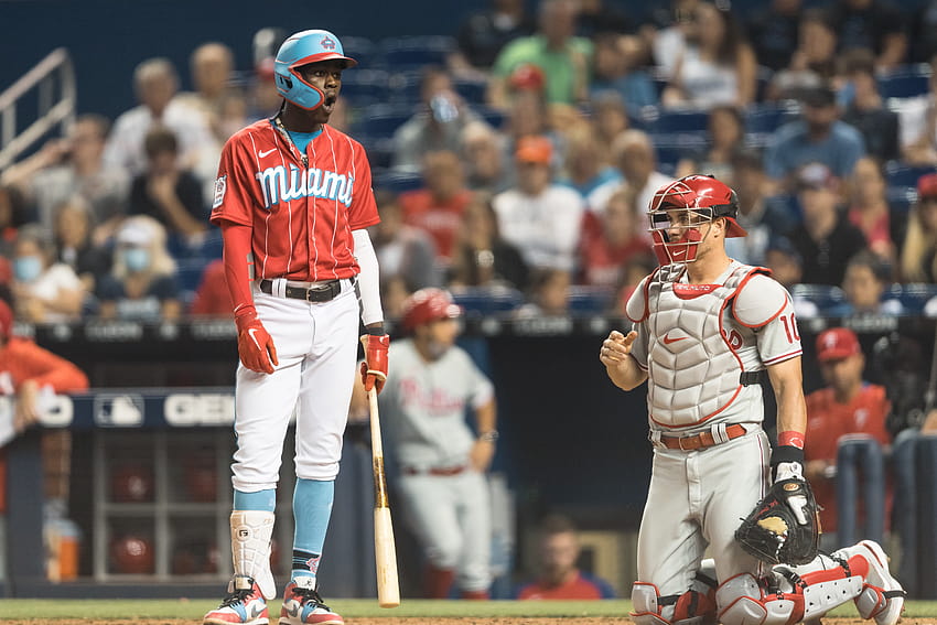 Long season tests Miami Marlins rookies Chisholm, Rogers