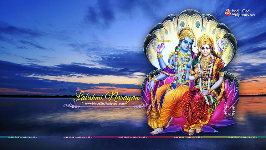 Lord Laxmi Narayan, lakshmi narayan HD wallpaper