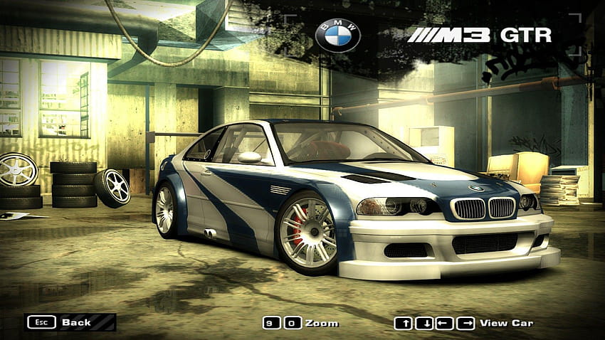 BMW M3 GTR E46 Need for Speed Most Wanted 2005, 2005 m3 gdr bmw HD wallpaper