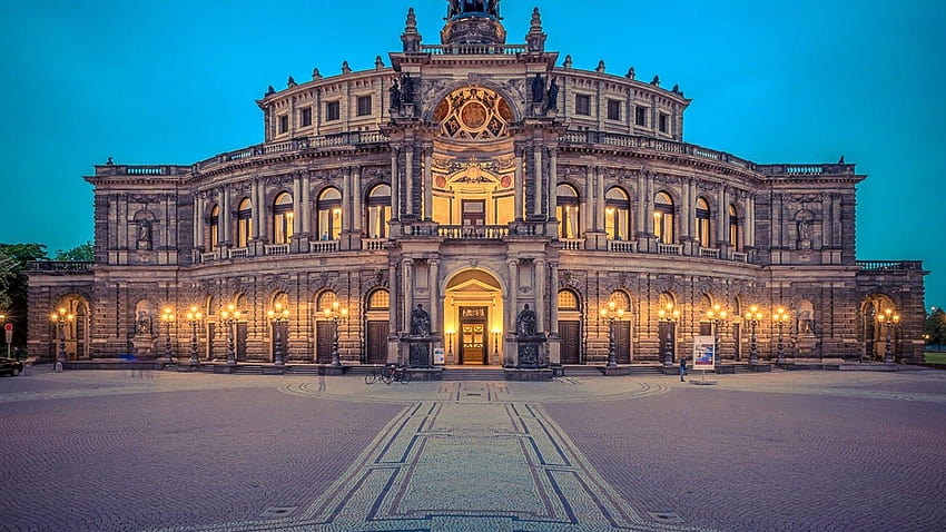 Dresden Frauenkirche, yerevan HD wallpaper
