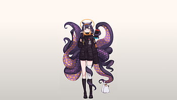 3139) Julia MineGirl -   Anime wolf girl, Anime chibi, Kawaii anime  girl