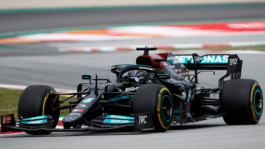 Hamilton gana el GP de España por delante de Verstappen, lewis hamilton mercedes 2021 fondo de pantalla