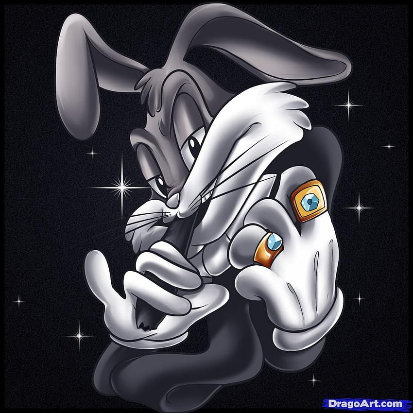 Gangster Bugs Bunny HD phone wallpaper