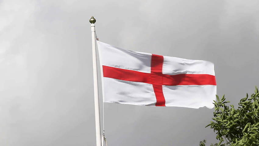 English Flag, the Cross of St George, a red cross on white, cross in red  background HD wallpaper | Pxfuel