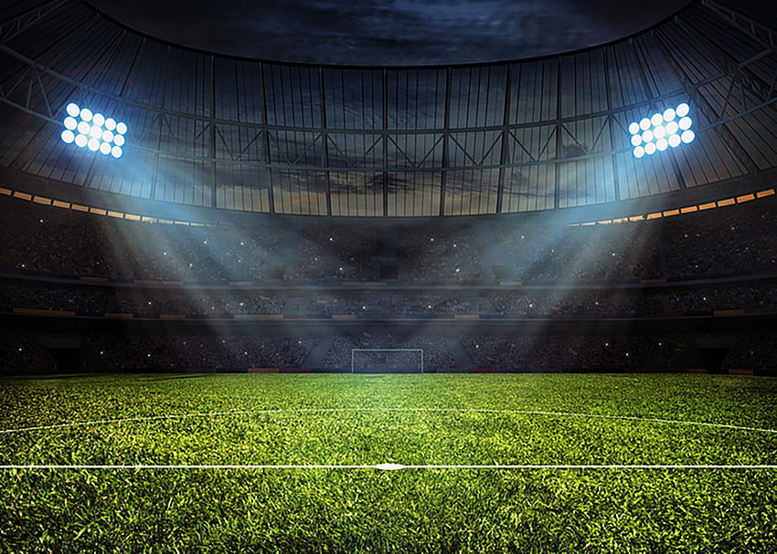 Графика на фона на фона на стадиона от винил плат Футбол, стадион на nfl HD тапет