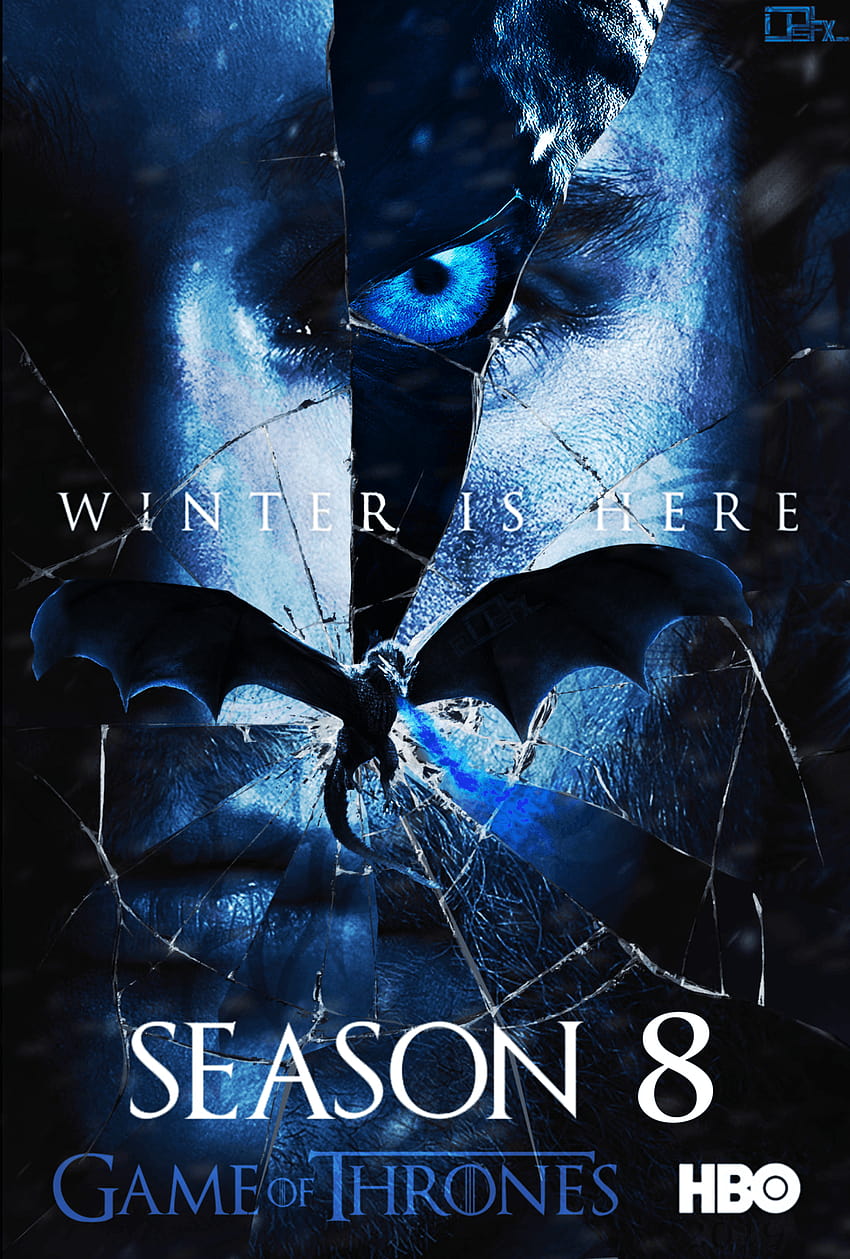 Game of Thrones Poster Season 8 by OPsFX, game of thrones season 8 HD phone wallpaper