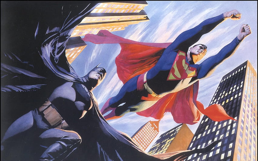 Supermann Alex Ross HD-Hintergrundbild