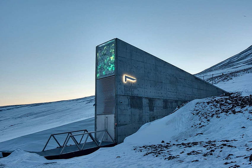 La bóveda del fin del mundo de Svalbard obtiene el primer gran depósito de semillas desde la actualización fondo de pantalla