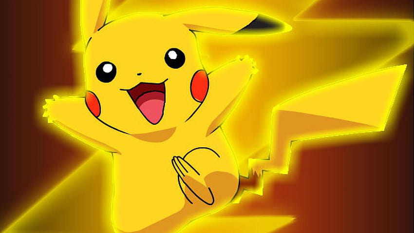 Happy Pikachu, Pokemon, Anime, , Background, Bfwvlz, pikachu face 高画質の壁紙