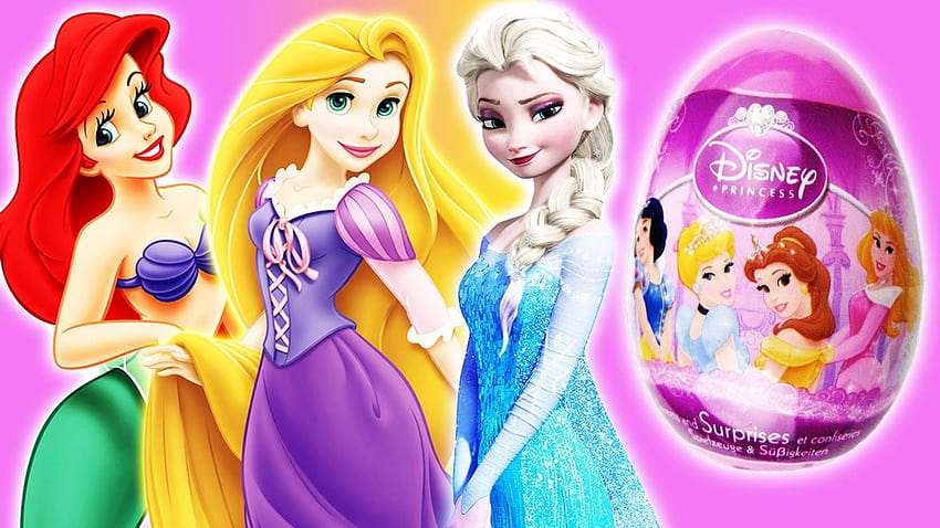 Disney Princess movie surprise egg of Frozen Elsa & Anna, Dora, Barbie, Kitty by supercool ids, barbie disney princess HD wallpaper