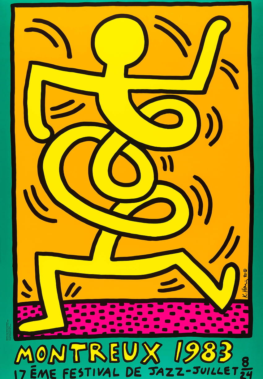 Keith Haring Telefon HD-Handy-Hintergrundbild