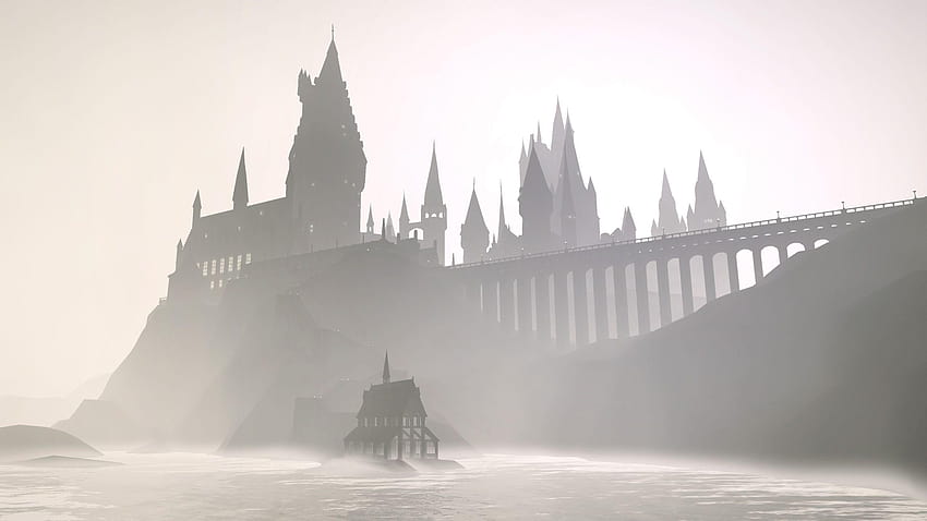 Harry-Potter-Fans können jetzt die Hallen von Schloss Hogwarts im Hogwarts-Hintergrund erkunden HD-Hintergrundbild