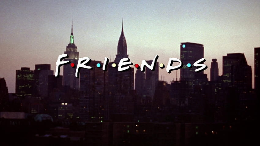 Friends Tv Show Group, лого на приятели HD тапет