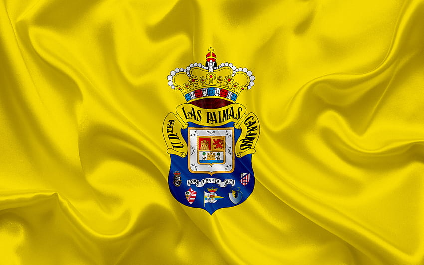 FC Las Palmas, club de fútbol, ​​escudo, logo, La fondo de pantalla