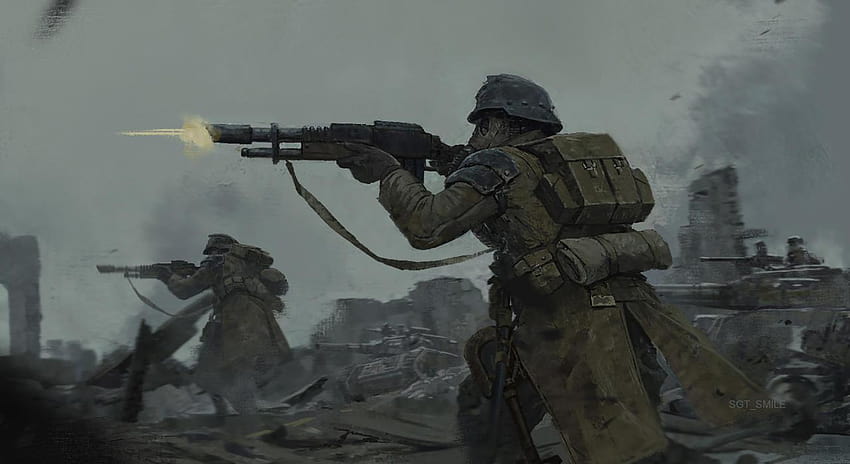 Penyerangan Korps Kematian Krieg Wallpaper HD