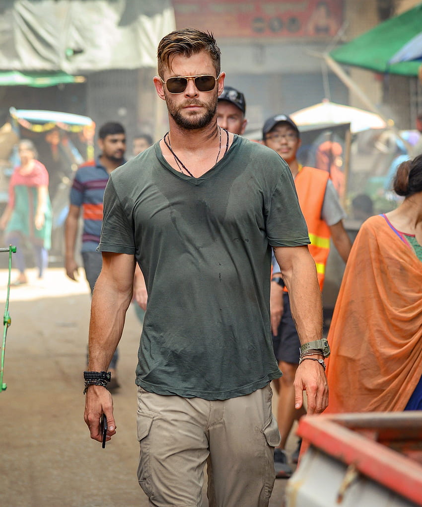 Netflix'te Chris Hemsworth Çıkarma HD telefon duvar kağıdı