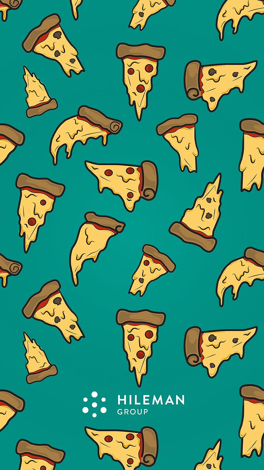 Cartoon Pizza Backgrounds in 2020, cute pizza HD phone wallpaper
