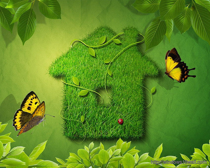 Verde Eco Naturaleza fondo de pantalla