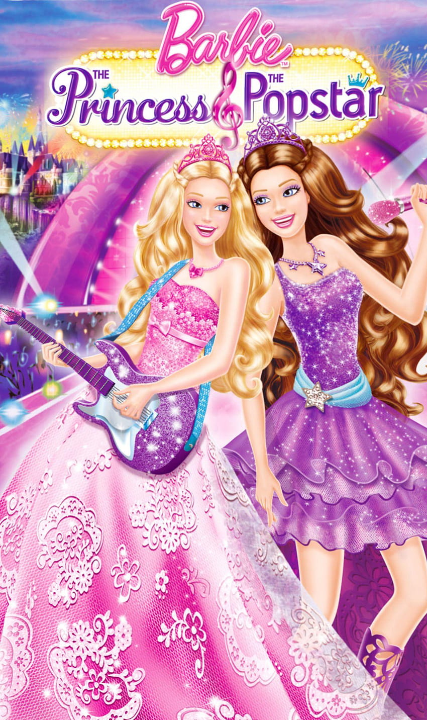 Barbie Prenses Filmleri The And Popstar Cover 1280x2157, barbie HD telefon duvar kağıdı